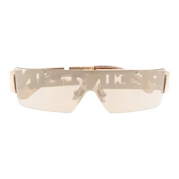 PHILIPP PLEIN Metal Irregular Shape Sunglasses Women's Gold