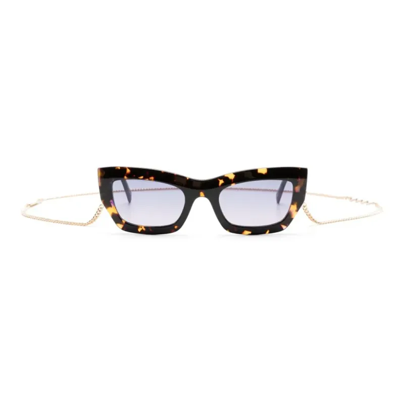 MISSONI Tortoiseshell Rectangle frame Sunglasses-1