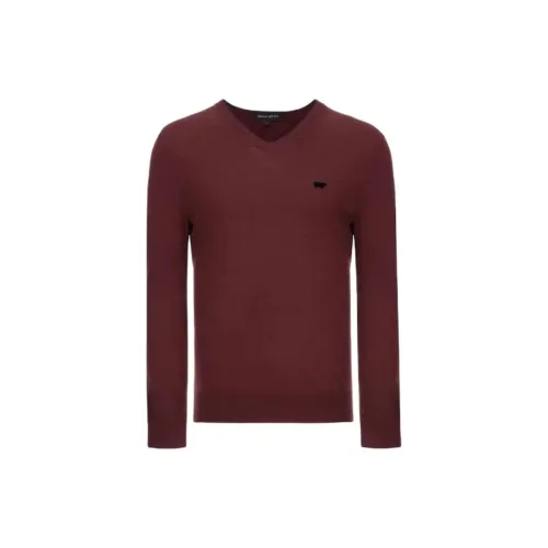 BRAUN BUFFEL Sweaters Men Red