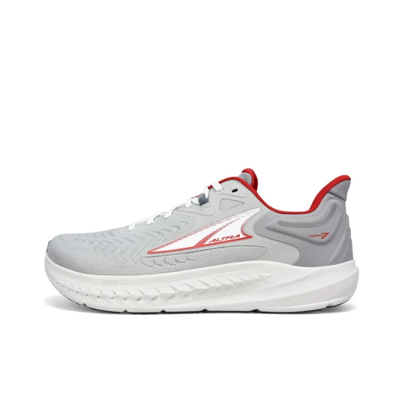 Altra Torin 7 Cushioning Anti Slip And Wear Resistant Low Top Running Shoes Men's Gray White Red-0