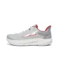 Gray White Red
