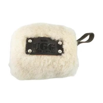 UGG Shearling Camera Bag Coin Purse Women's Chestnut