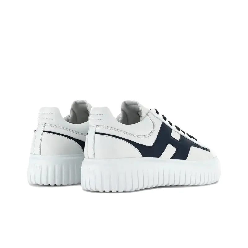 HOGAN H-Stripes Leather Sneakers-2
