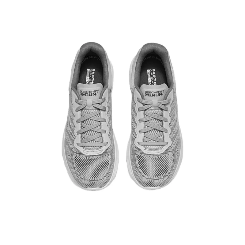 Skechers Anti Slip Wear Resistant Low Top Running Shoes Men's Gray-2