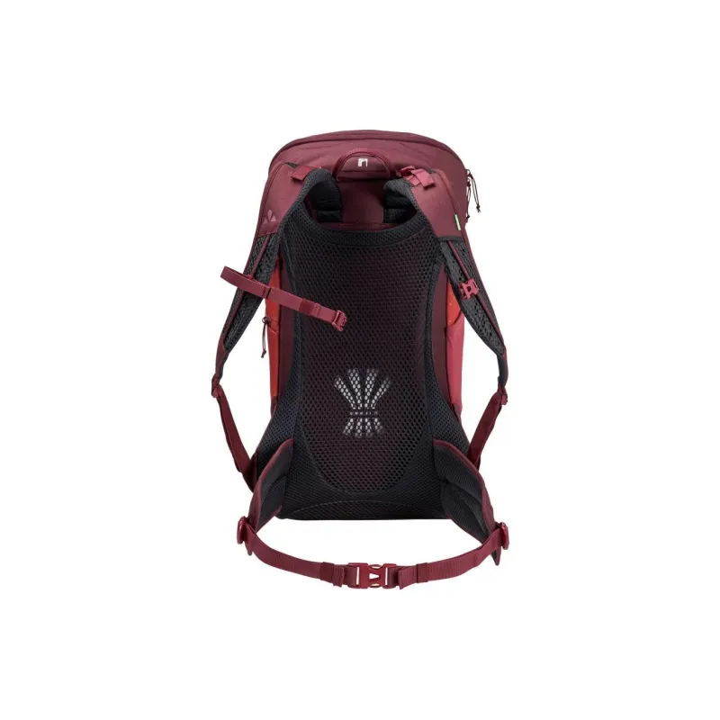 VAUDE Recycled Polyester Outdoor Hiking Bag Backpack Unisex Red-5