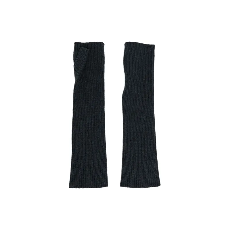 N.Peal Fingerless Cashmere Gloves-0