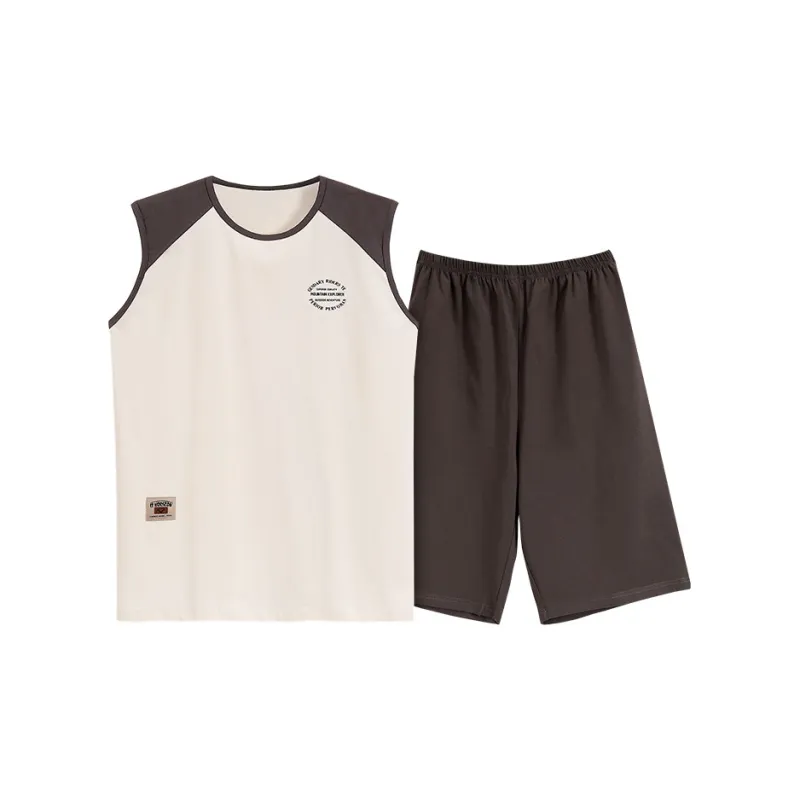 Ta Yan Pajama Set Men's Apricot-0