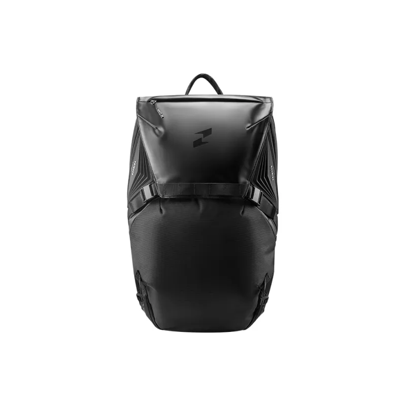 TAJEZZO Fabric Backpack Regular Unisex Black-1