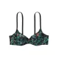 Black Blue Butterfly Print