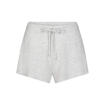 SKIMS SLEEP SHORT Pajama Pants Women's LIGHT HEATHER GREY/Light Heather Gray