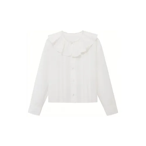 D'zzit Shirts Women's White