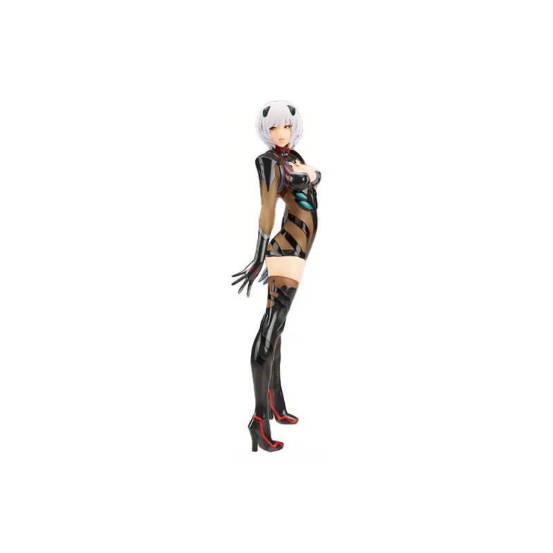 FLARE Rei Ayanami Shimaya Toshihiko  Evangelion  3.0+1.01 Thrice Upon A Time Black Scale Figures-1