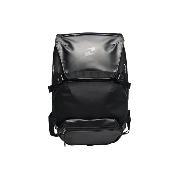 TAJEZZO PVC Combo Bag Backpack Regular Unisex Black