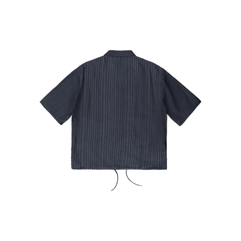 PUSH HZC Shirts Men Navy Blue-1