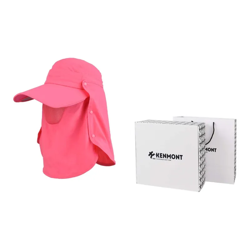 KENMONT Polyester Sun Protection Hats Unisex-37