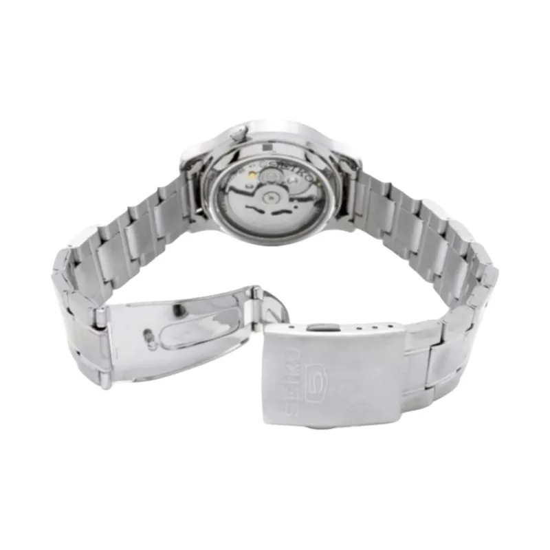 SEIKO Automatic Mechanical Movement Stainless Steel Strap Watch Men's Watches Blue Dial SNK793K1-3