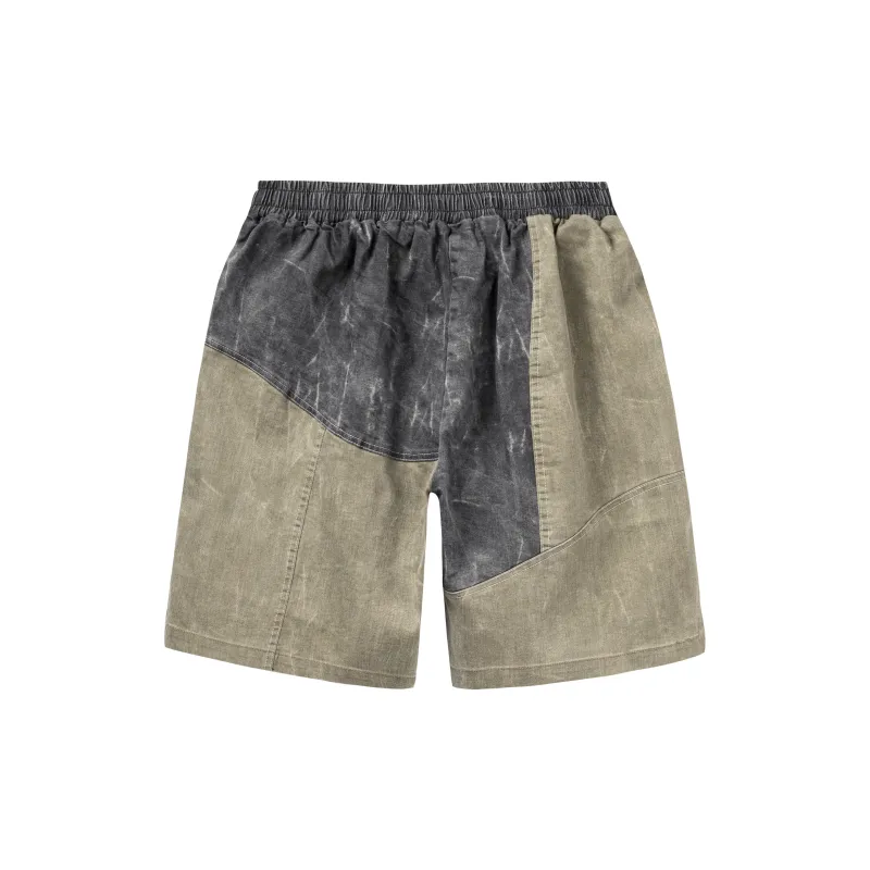 XINYINSU Cargo Shorts Unisex Gray Green-1