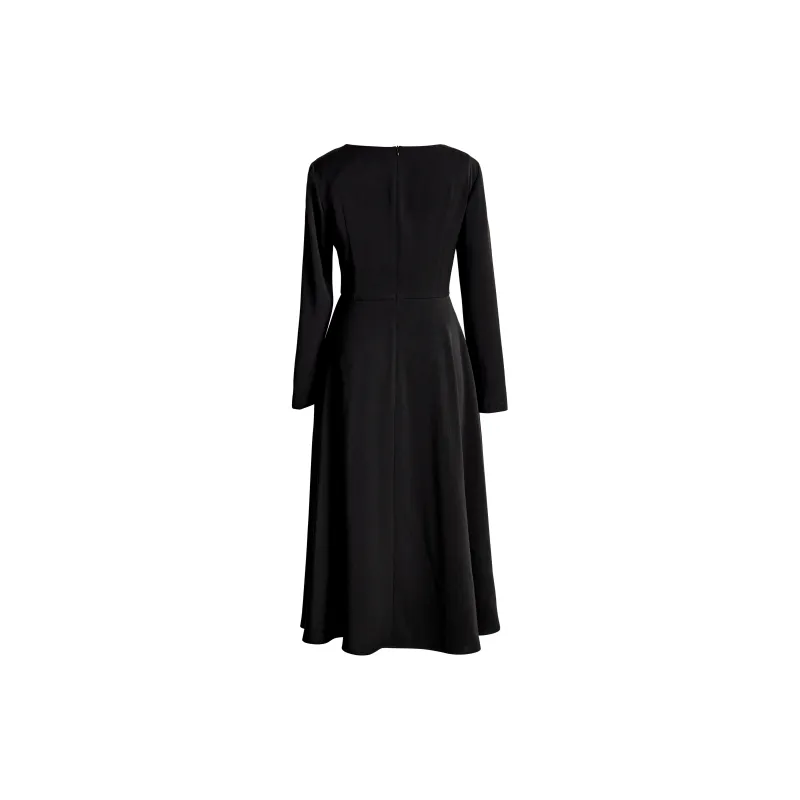 ROEYSHOUSE Long Sleeved Dress Women's Black-1