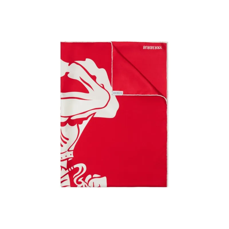 Burberry EKD print Silk Scarf-1