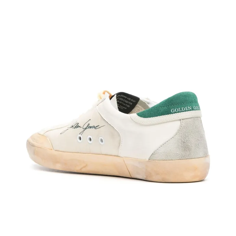 Golden Goose Super-Star Distressed Panelled Sneakers-3