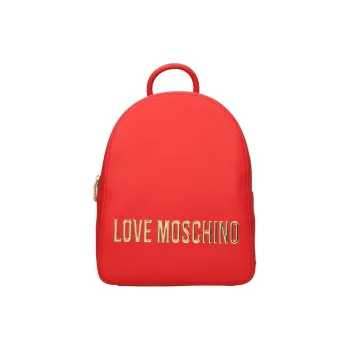 LOVE MOSCHINO Polyurethane Backpack Women's Red