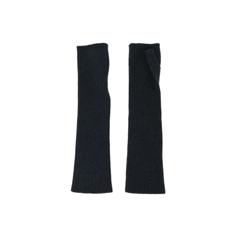 N.Peal Fingerless Cashmere Gloves-1