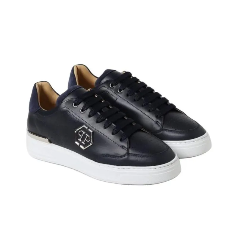 PHILIPP PLEIN Logo-appliqué Low-top Sneakers-3