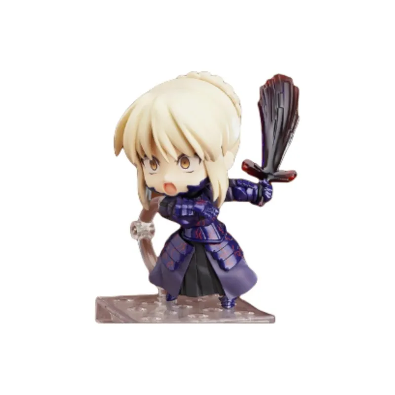 GSC Fate Tyrant Iron Hammer Alter Black Saber 10cm Chibi Figures-3