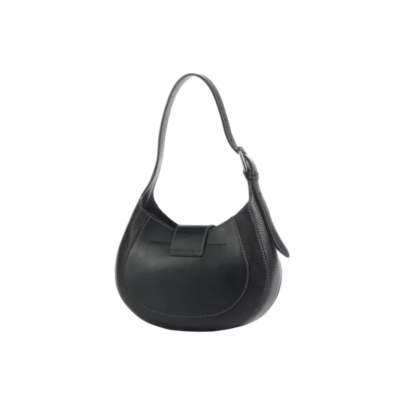 Furla Club 2 Calfskin Handbag, Shoulder Bag Women's Black-2
