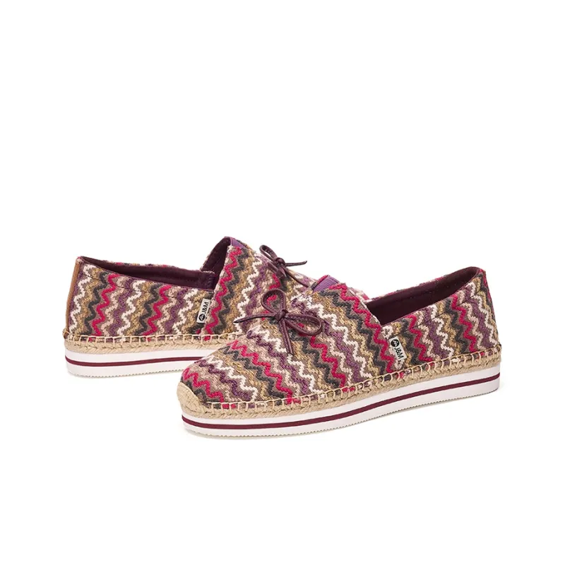 Joy&Mario Espadrilles Women's Beige/Red/Blue-10