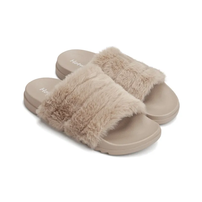 HOTMARZZ Slide Slippers Women's Coffee-4