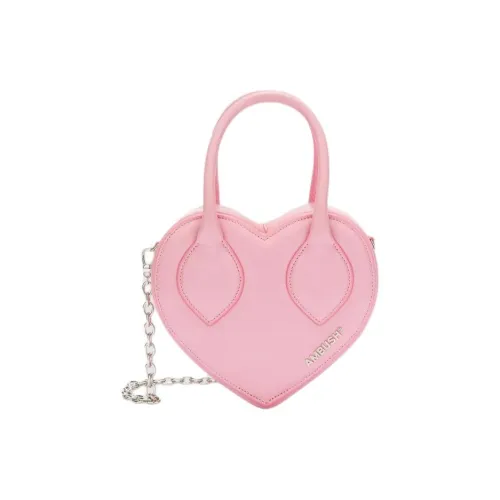 AMBUSH Heart Leather Tote Bag