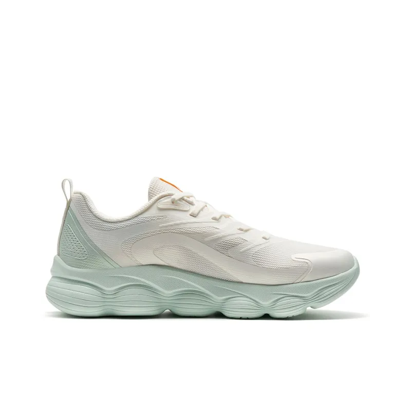 XTEP Tigger Shoes Cushioning And Breathable Low Top Running Shoes Men's Sail White/Sea Foam Green-1