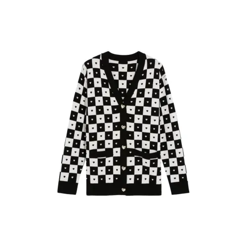 Bebe Sweaters Women's Black/White