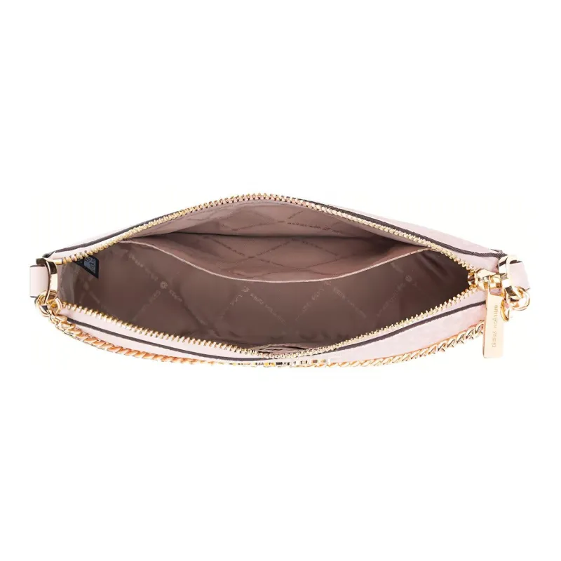 MICHAEL KORS Jet Set Travel Leather Handbag Shoulder Bag Crossbody Bag Medium Size Women's Pink-5
