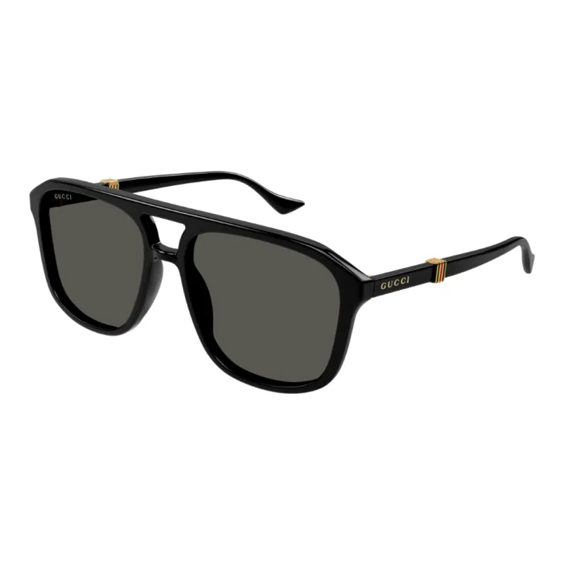 GUCCI Running Web Aviator Sunglasses-0