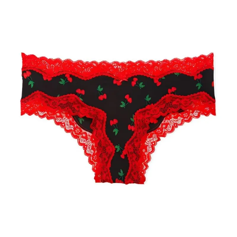 Victoria's Secret Underpants Women's 1 Pack Black Cherry-0