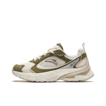 Anta Millennial Cushioning Anti Slip And Wear Resistant Low Top Casual Shoes Men's White Gray Green