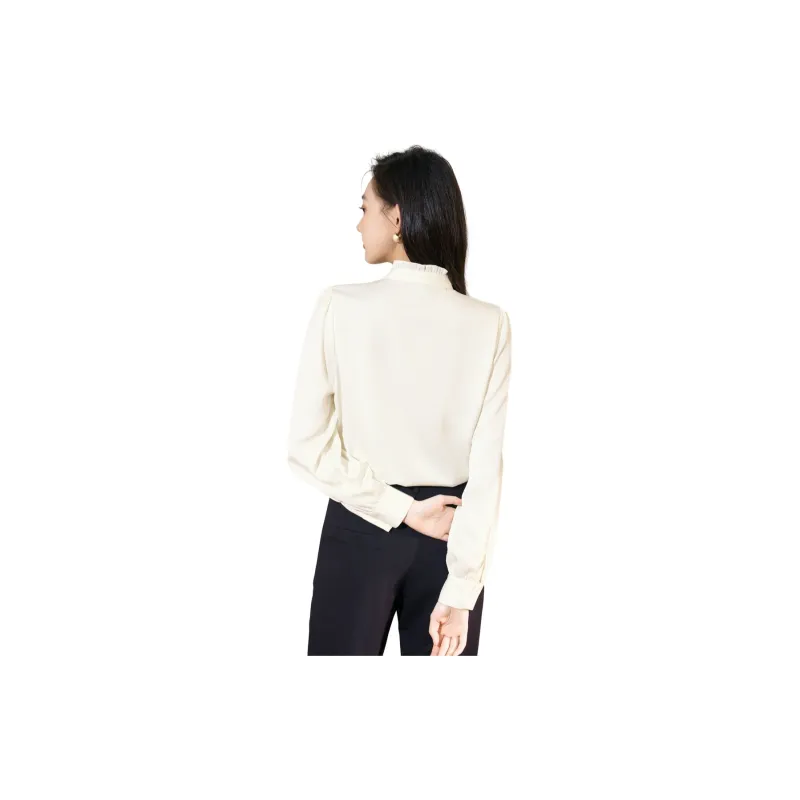 SMEN Shirts Women's Beige-1