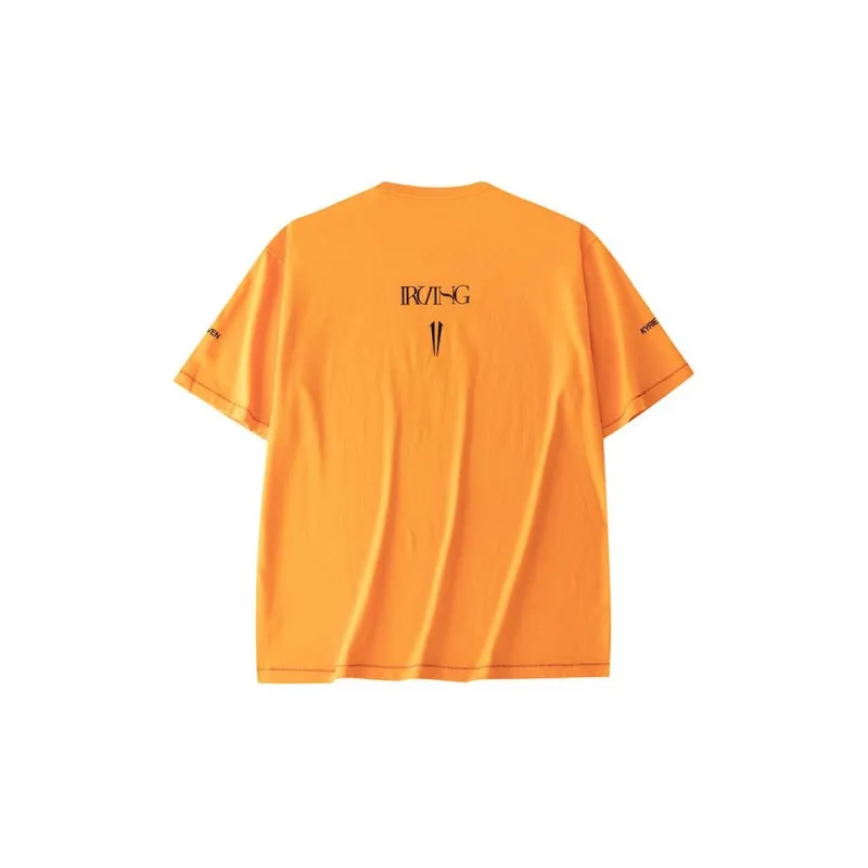 Anta T-Shirt Unisex Fluorescent Enamel Orange-1