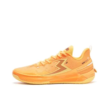 361° BIG3 5.0 Quick Orange Soda Cushioning Anti Slip And Wear Resistant Low Top Basketball Shoes Unisex Loquat Orange