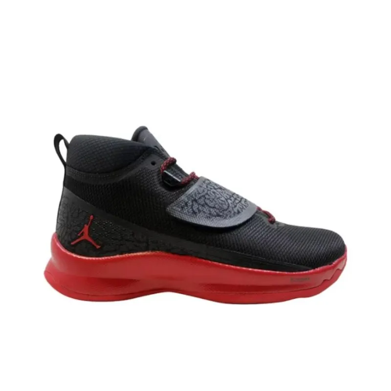 Jordan Super Fly 5 Po Black Gym Red-1