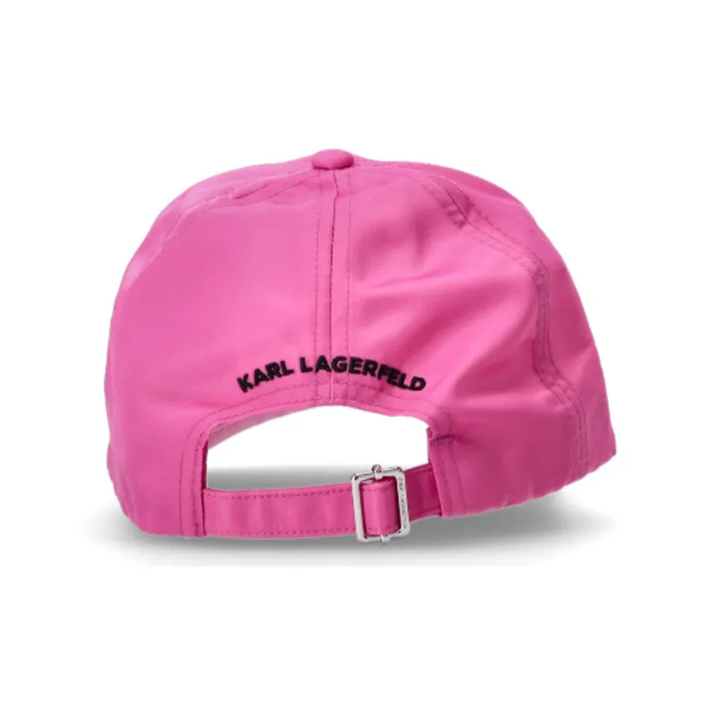 KARL LAGERFELD Cotton Polyester Baseball Caps Women's Pink-2