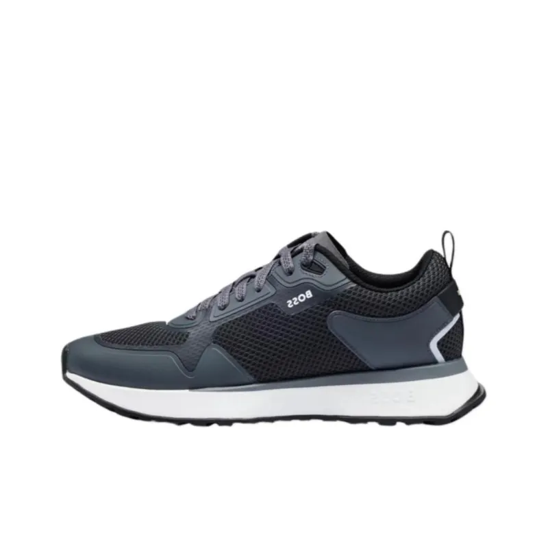BOSS Panelled Mesh Sneakers-0