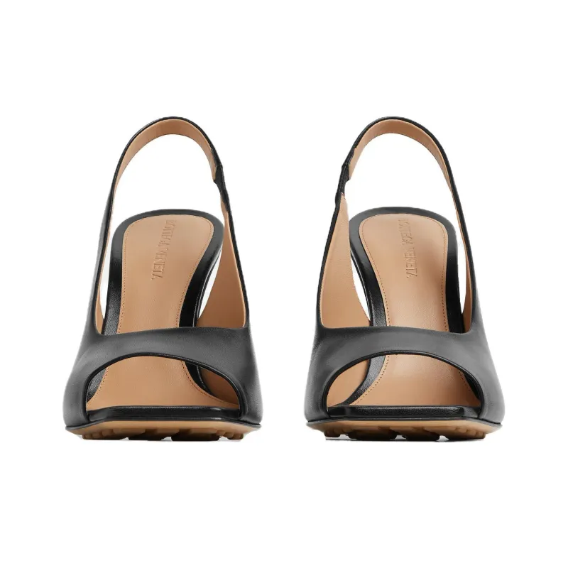 Bottega Veneta Knot Heeled Sandals Women's-3