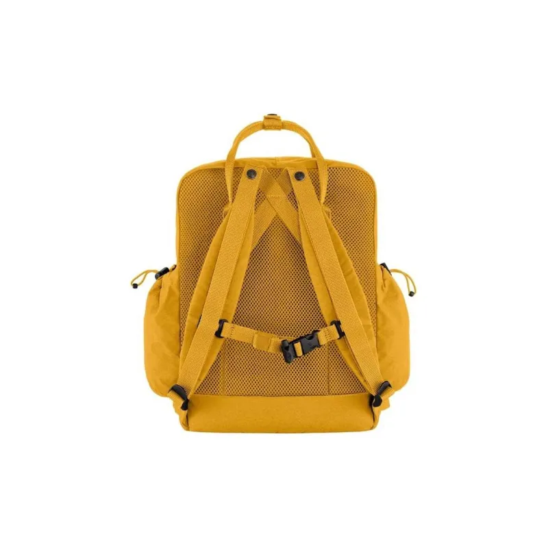 Fjallraven Recycled Polyamide Backpack Unisex Ochre-1