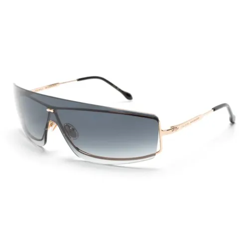 ISABEL MARANT Eyewear Rimless Shield-frame Sunglasses