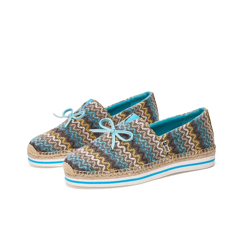 Joy&Mario Espadrilles Women's Beige/Red/Blue-17
