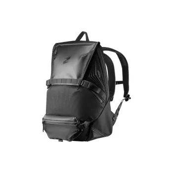 TAJEZZO Fabric Backpack Regular Unisex Black