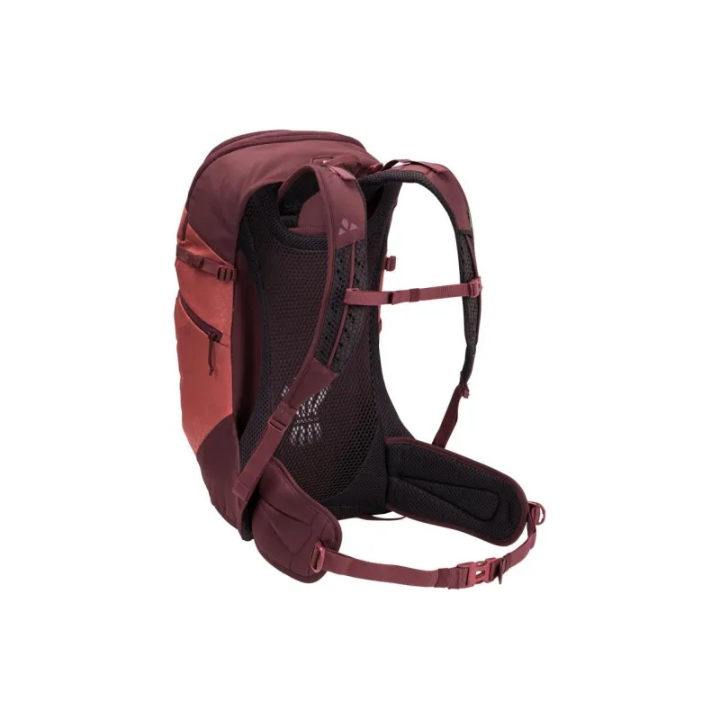 VAUDE Recycled Polyester Outdoor Hiking Bag Backpack Unisex Red-4